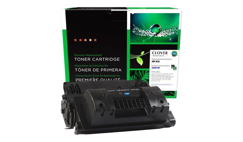 CIG Premium Replacement - Extended Yield - black - compatible - toner cartridge (alternative for: HP 81X, HP CF281X)