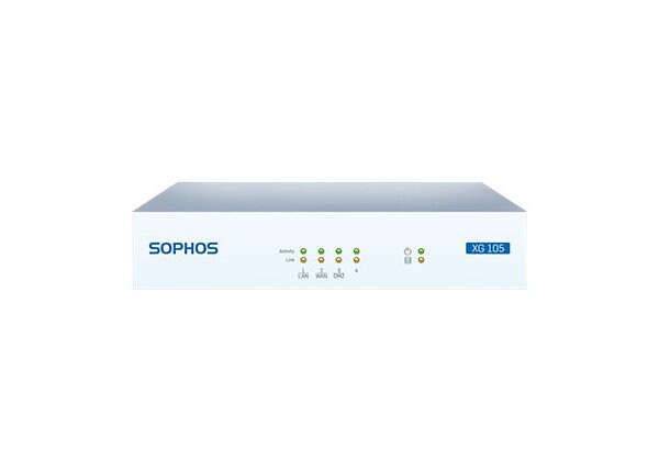 Sophos XG 105 - security appliance - with 3 years EnterpriseProtect