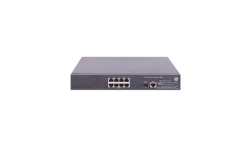 HPE 5120 8G PoE+ (180W) SI - switch - 8 ports - managed - rack-mountable