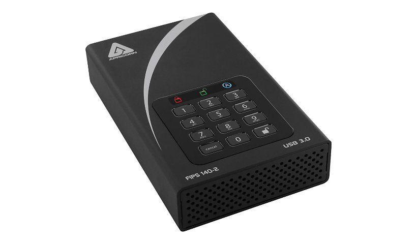 Apricorn Aegis Padlock DT ADT-3PL256F-8000 - hard drive - 8 TB - USB 3.0
