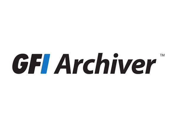 GFI MailArchiver - license + 2 Years Software Maintenance Agreement - 1 mailbox
