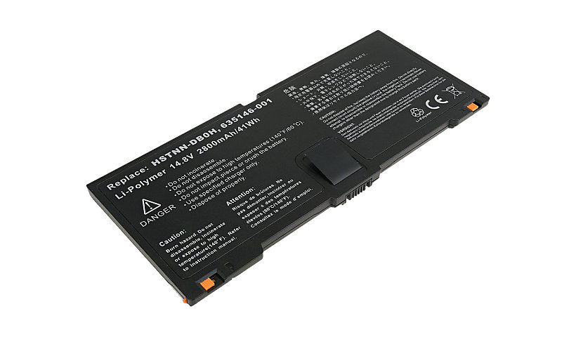 eReplacements Premium Power Products - notebook battery - Li-pol - 2800 mAh