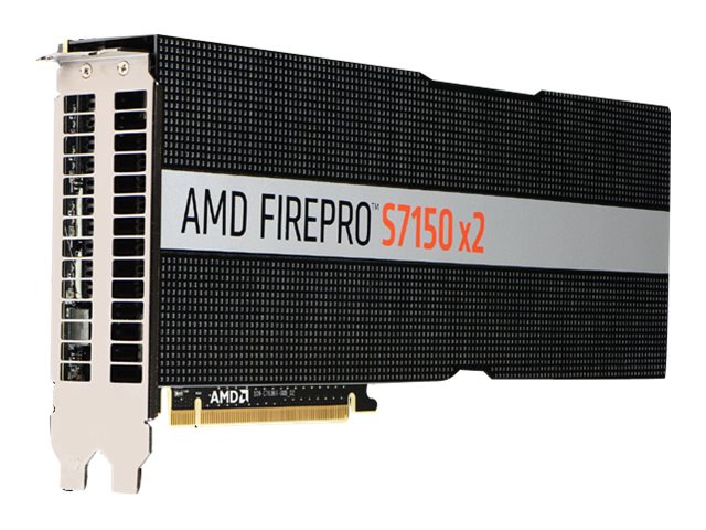AMD FirePro S7150 x2 - graphics card - 2 GPUs - FirePro S7150 - 16 GB