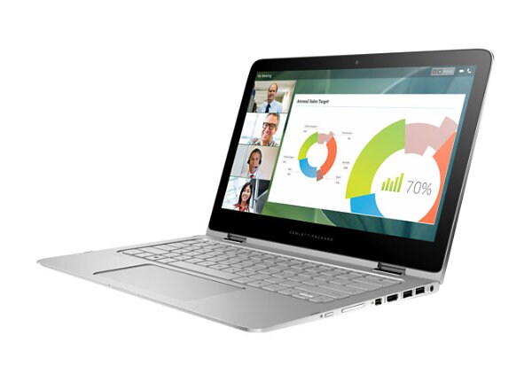 HP Spectre Pro x360 G2 - 13.3" - Core i7 6600U - 8 GB RAM - 256 GB SSD - with HP 3005pr USB 3.0 Port Replicator