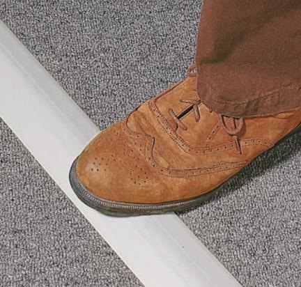 Black Box FloorTrak cable floor guard, Gray