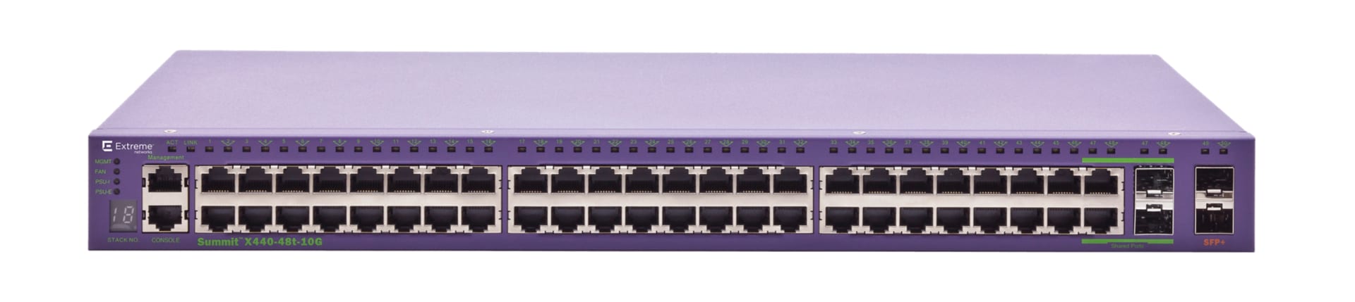 Extreme Networks ExtremeSwitching X440-G2 X440-G2-48t-10GE4 - switch - 48 p