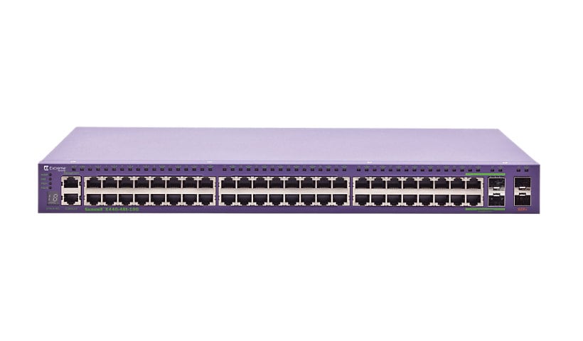 Extreme Networks ExtremeSwitching X440-G2 X440-G2-48t-10GE4 - switch - 48 ports - managed - rack-mountable