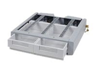 Ergotron Supplemental Double Storage Drawer for StyleView Cart - Gray/White