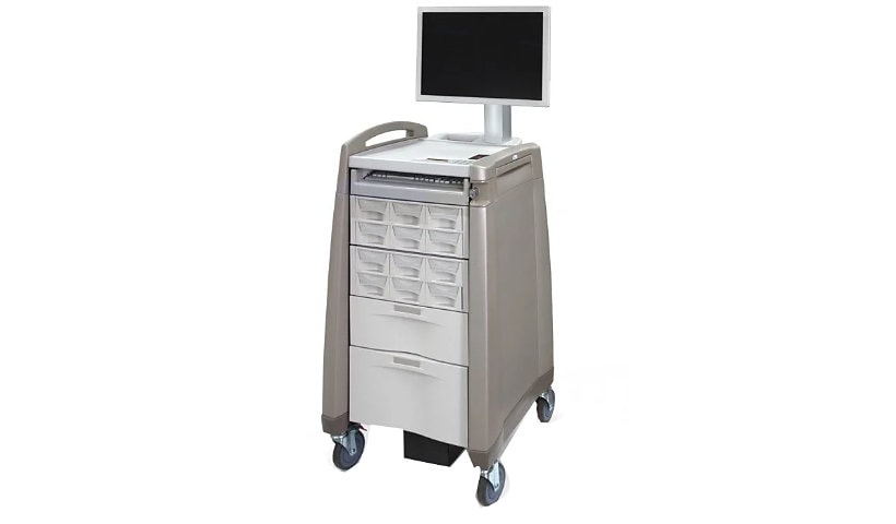 Capsa Healthcare Avalo ACSi 10 High Medication Cart with Automatic Re-Locking System