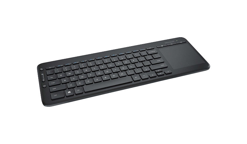 Microsoft All-in-One Media - keyboard - with touchpad - US