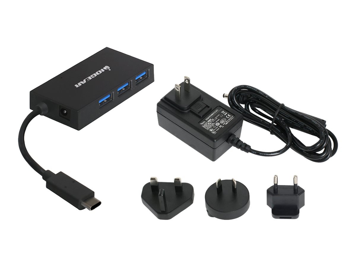 IOGEAR HUB-C - hub - 4 ports