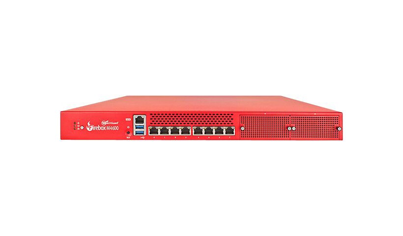 WatchGuard Firebox M4600 - security appliance - with 1 year Basic Security