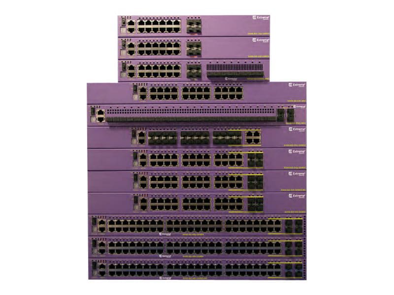 Extreme Networks ExtremeSwitching X440-G2 X440-G2-24p-10GE4 - switch - 24 ports - managed - rack-mountable
