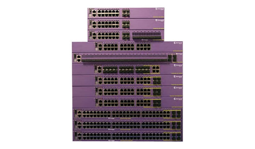 Extreme Networks ExtremeSwitching X440-G2 X440-G2-24p-10GE4 - switch - 24 ports - managed - rack-mountable