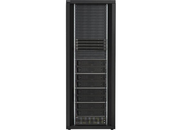 Brocade 6520 - switch - 96 ports - managed - rack-mountable - with 96x 16 Gbps SWL SFP+ transceiver