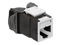Leviton Atlas-X1 Cat 6A Component-Rated UTP QuickPort Connector - modular insert
