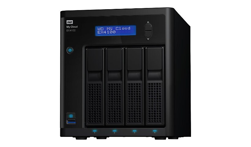 WD My Cloud EX4100 WDBWZE0160KBK - NAS server - 16 TB