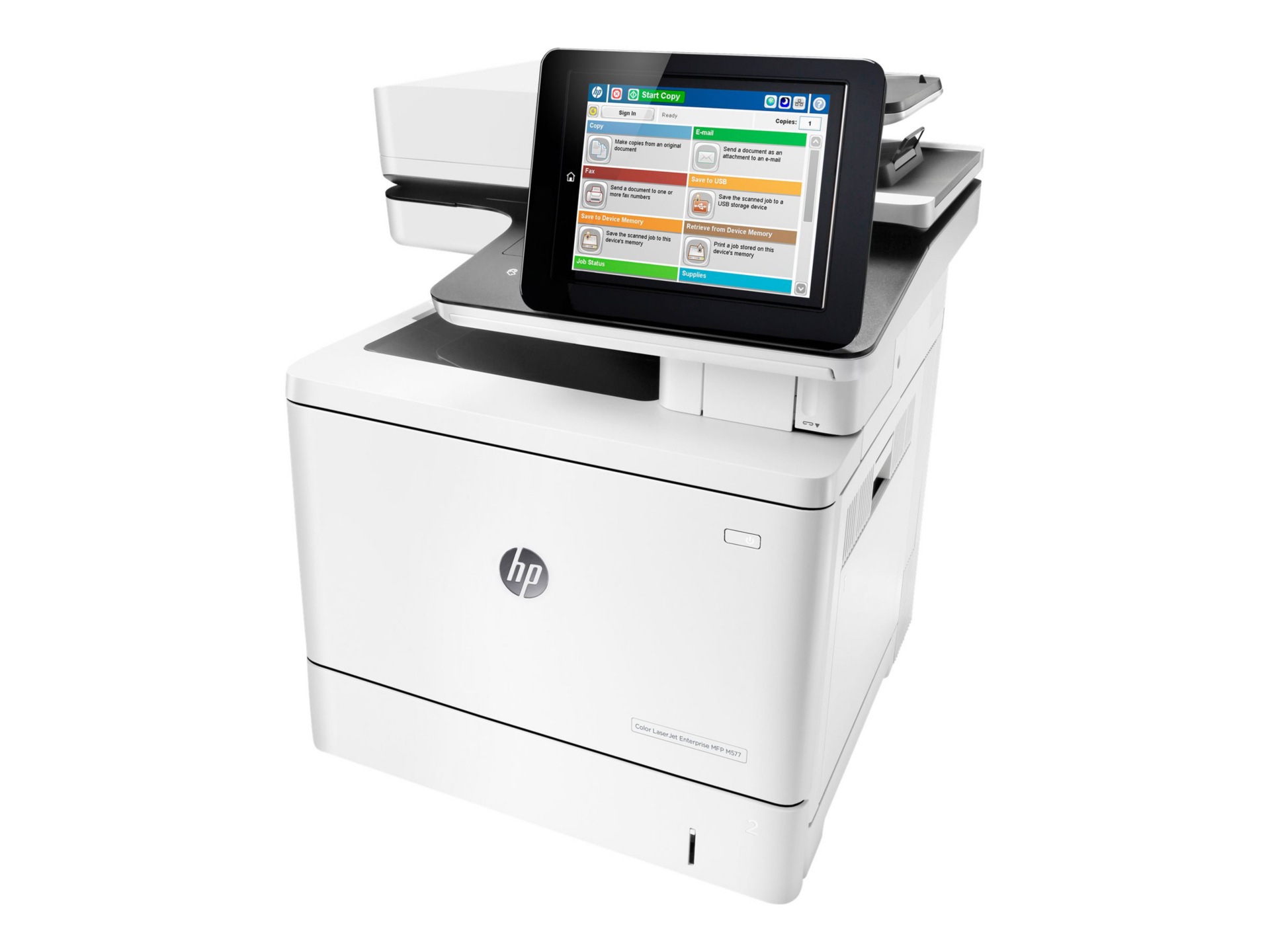 HP LaserJet Enterprise MFP M577f - multifunction printer - color