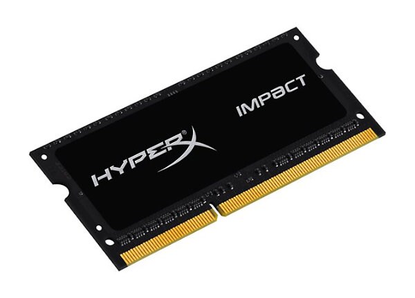 Kingston HyperX Impact Black Series - DDR3L - 4 GB - SO-DIMM 204-pin