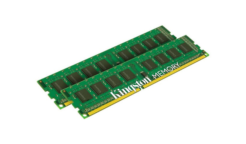 Kingston ValueRAM - DDR3L - kit - 16 GB: 2 x 8 GB - DIMM 240-pin - 1600 MHz