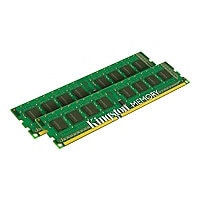 Kingston ValueRAM - DDR3L - kit - 16 GB: 2 x 8 GB - DIMM 240-pin - 1600 MHz