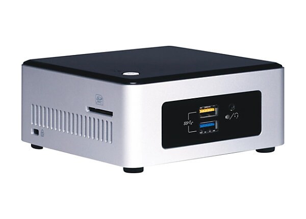 Intel Next Unit of Computing Kit NUC5PGYH - mini PC - Pentium N3700 1.6 GHz - 2 GB - 32 GB