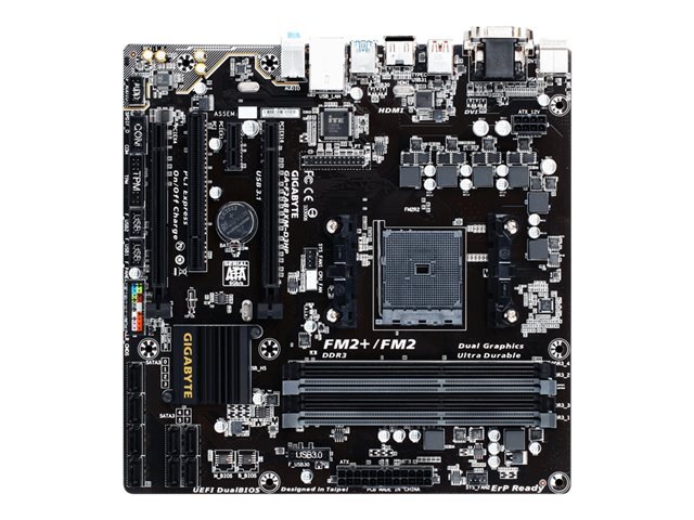 Gigabyte GA-F2A88XM-D3HP - 1.0 - motherboard - micro ATX - Socket FM2+ - AMD A88X