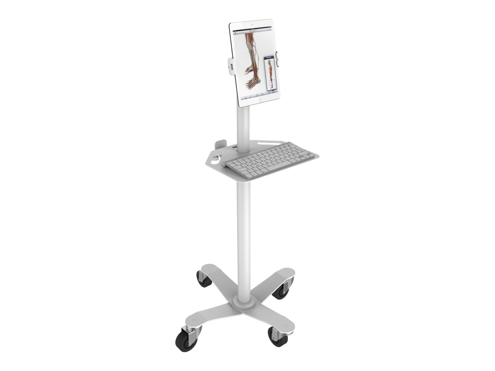 Compulocks Keyboard Tray for Medical Rolling Cart mounting component - for