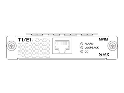 Juniper 1-Port T1/E1 Mini-Physical Interface Module