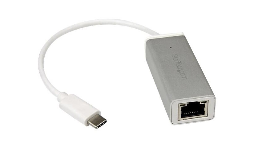 StarTech.com USB-C to Gigabit Ethernet Adapter - Aluminum - Thunderbolt 3 Port Compatible - USB Type C Network Adapter