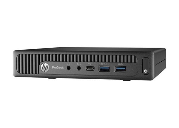 HP ProDesk 600 G2 - mini desktop - Core i3 6300T 3.3 GHz - 8 GB - 256 GB