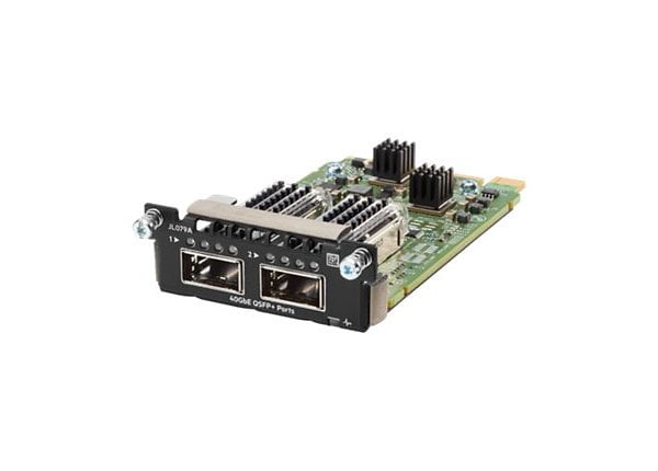 Aruba 3810M 2QSFP+ 40Gbe Module - network device accessory kit