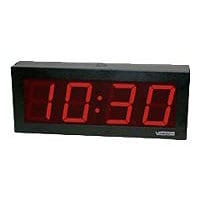 Valcom VIP-D440ADS - clock - rectangular - electronic - wall mountable, cei