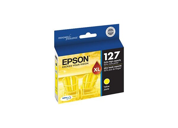 Epson 127 - yellow - original - ink cartridge