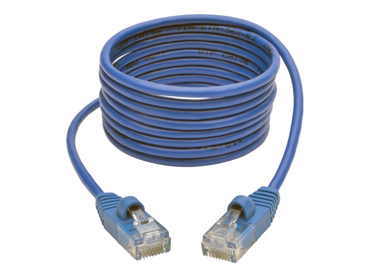 TRIPP 6FT CAT5E SLIM UTP SNAGLESS
