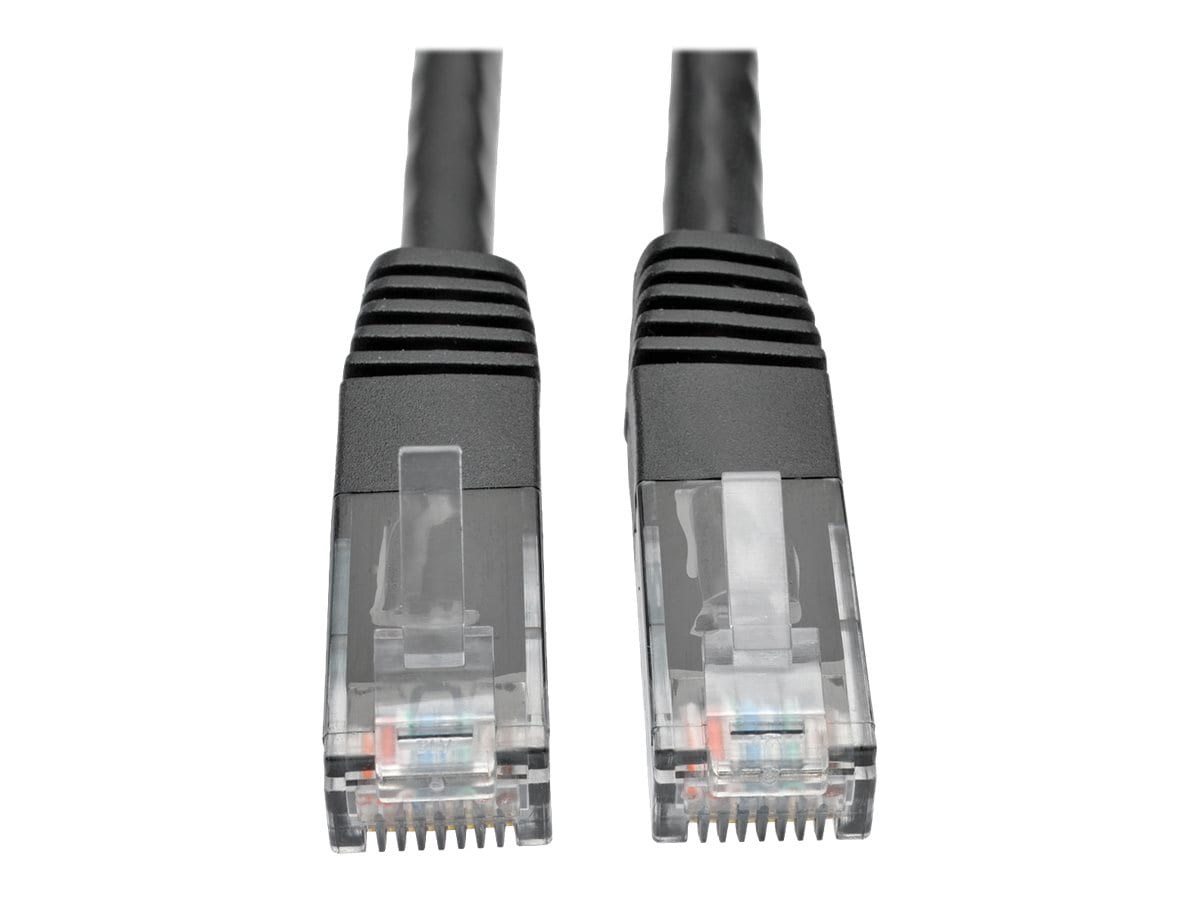 Tripp Lite 5ft Cat6 Gigabit Molded Patch Cable RJ45 M/M 550MHz 24 AWG Black