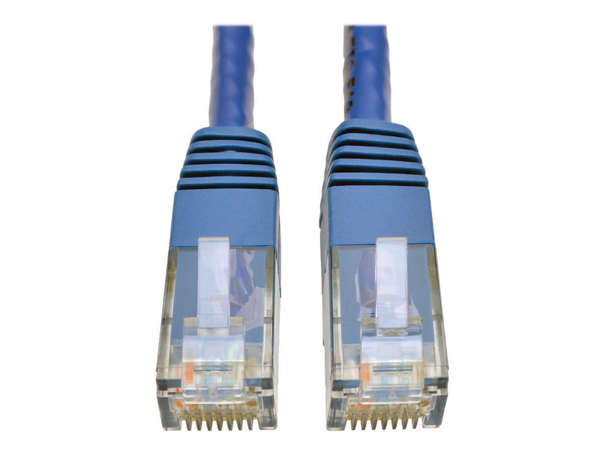 Eaton Tripp Lite Series Cat6 Gigabit Molded (UTP) Ethernet Cable (RJ45 M/M), PoE, Blue, 5 ft. (1.52 m) - patch cable - 5