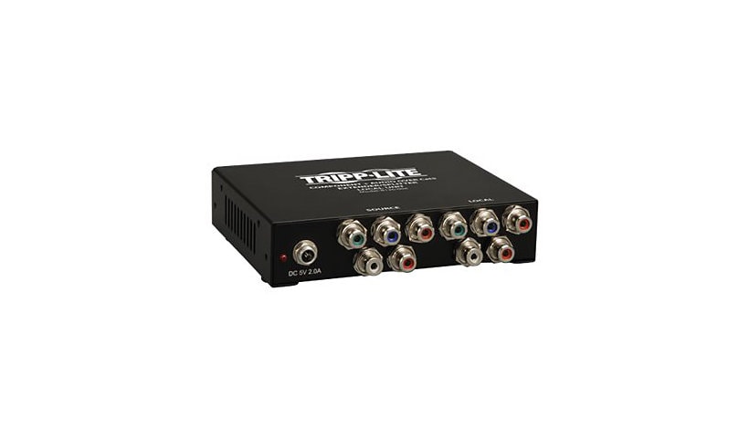 Tripp Lite 4-Port Component Video + Audio Over Cat5 Cat6 Extender Splitter