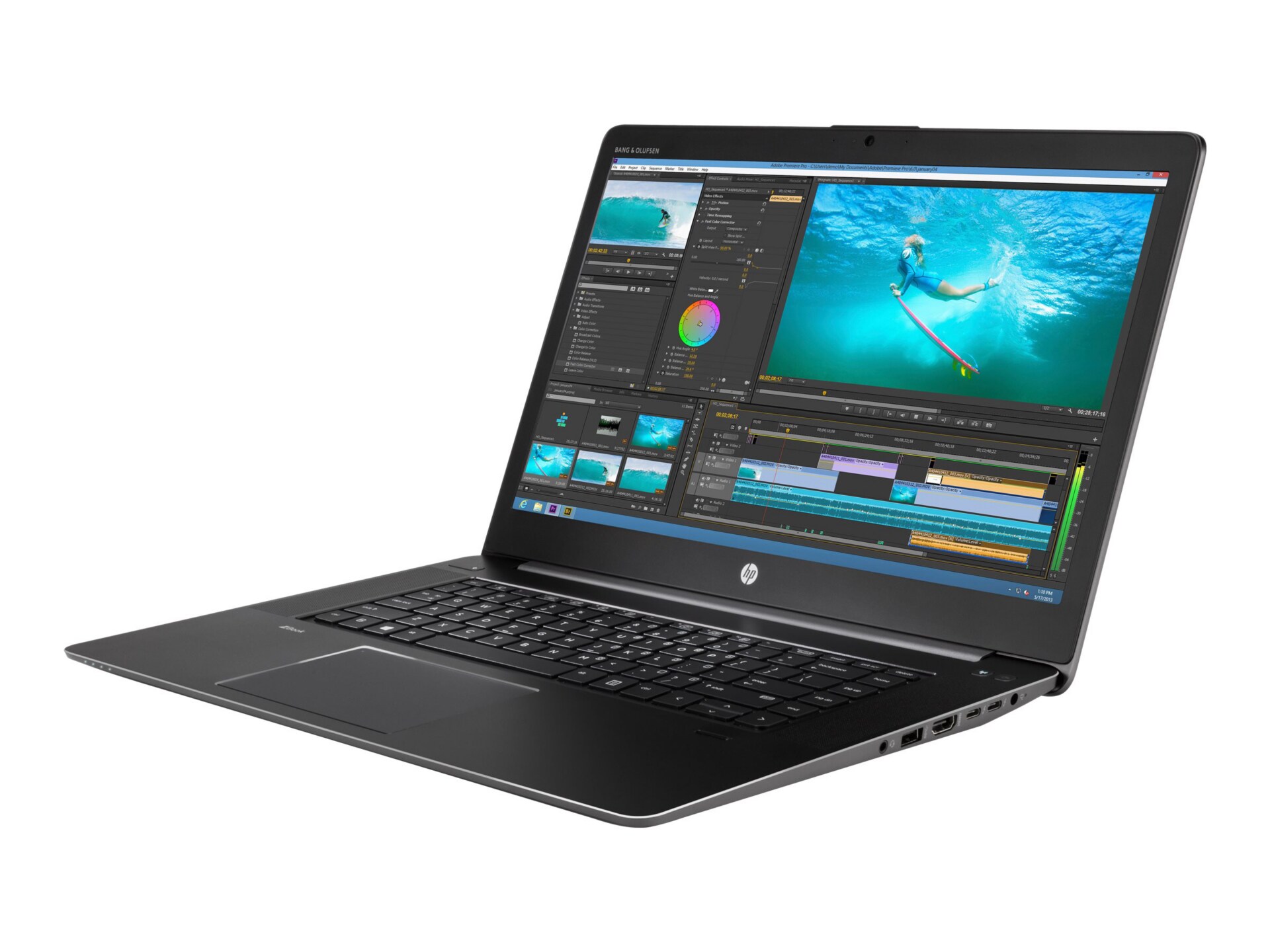 HP ZBook Studio G3 Mobile Workstation - 15.6" - Core i7 6700HQ - 8 GB RAM - 256 GB SSD - QWERTY US