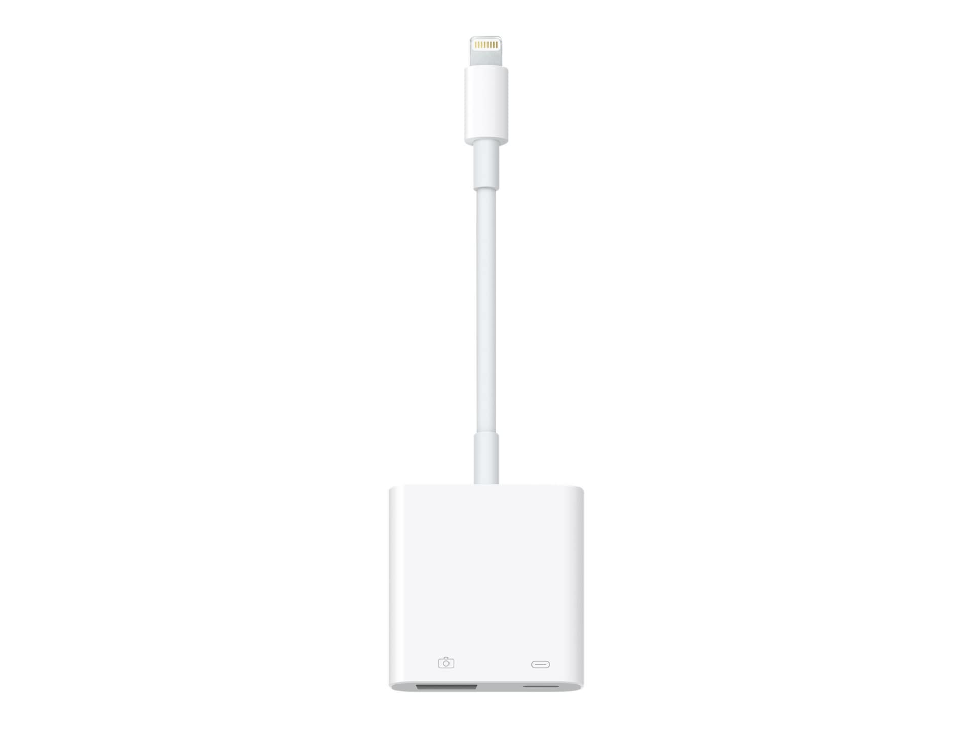 Apple Lightning to USB 3 Camera Adapter - Lightning adapter - Lightning /  USB - MK0W2AM/A - USB Cables 