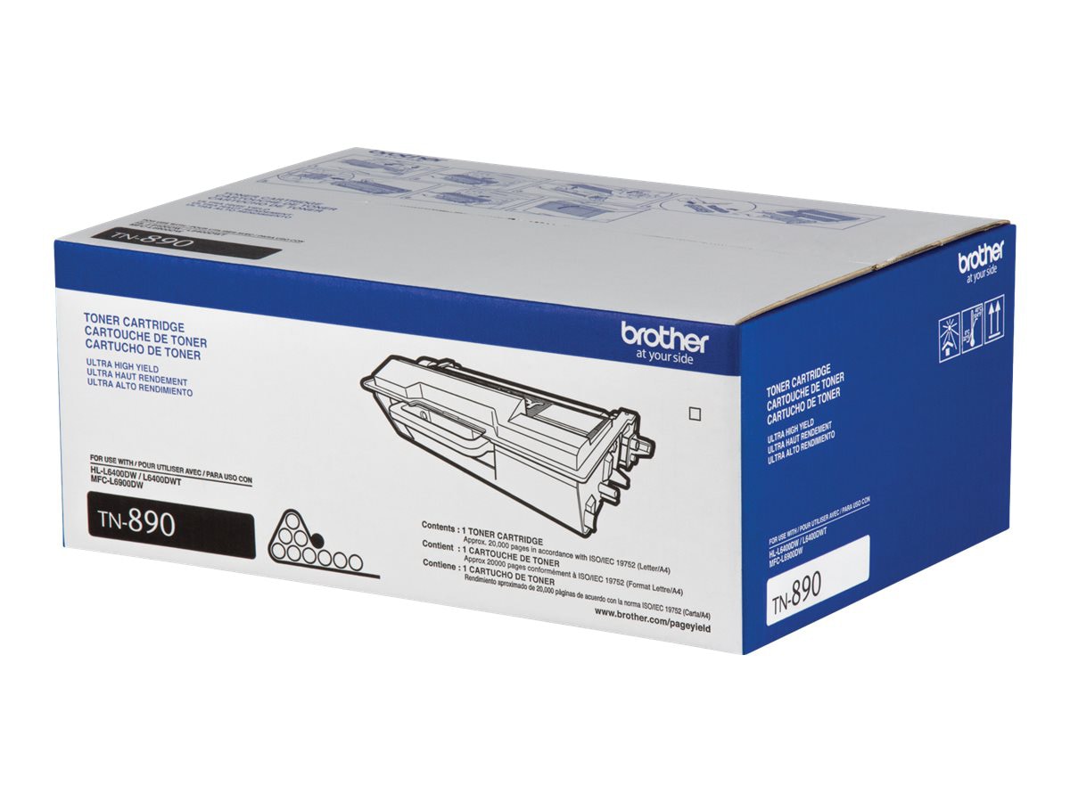 Brother TN890 - Ultra High Yield - black - original - toner cartridge