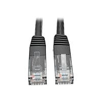 Tripp Lite 7ft Cat6 Gigabit Molded Patch Cable RJ45 M/M 550MHz 24 AWG Black