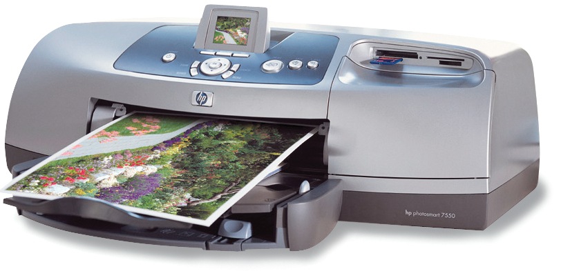 HP PhotoSmart 7550 - printer - color - ink-jet