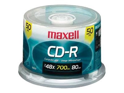 Maxell - CD-R x 50 - 700 MB - storage media