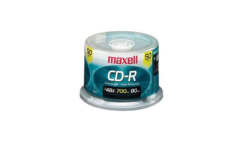 Maxell - CD-R x 50 - 700 MB - storage media