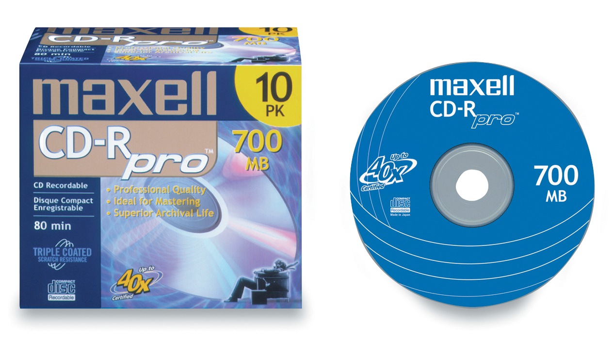 Maxell CD-R Pro 700, 10-pack
