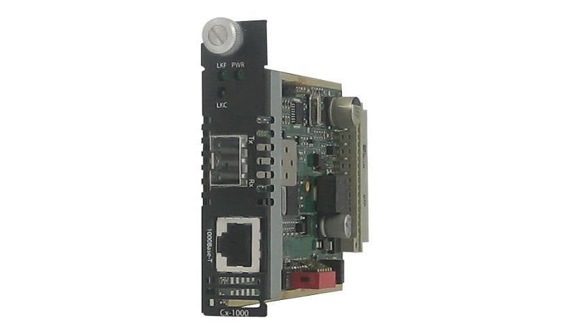 Perle CM-1110-SFP - fiber media converter - GigE