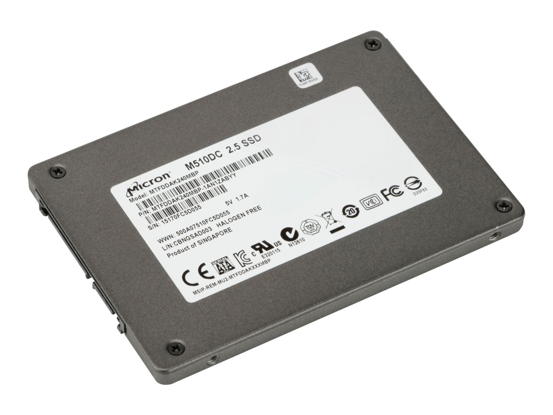 HP Enterprise - SSD - 480 GB - SATA 6Gb/s