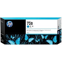 HP 728 Original Extra High Yield Inkjet Ink Cartridge - Cyan Pack