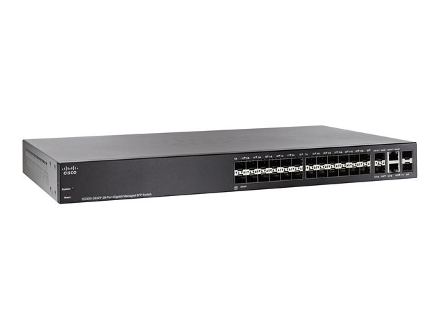 Cisco Small Business SG300-28SFP - switch - 26 ports - managed - rack-mountable